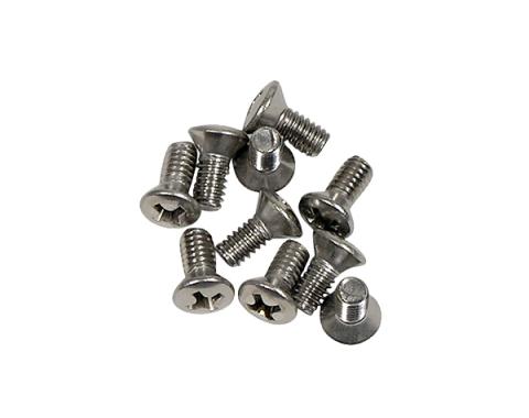 Redline Restomotive® 1956-1962 Chevrolet Corvette Soft / Convertible Top Header Bow End Cap Retainer Screws