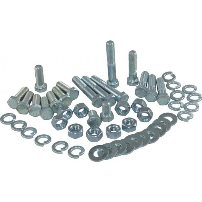 Corvette Rear Bumper Mount Bolt Kit, 52 Piece, 1958-1960