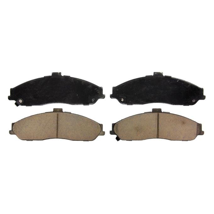 Corvette Brake Pad Kit, Front Axle, Ceramic, 1997-2013