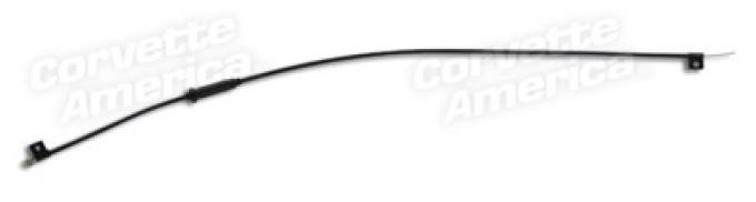 Corvette Temperature Control Cable, with Air Conditioning, 1977-1982