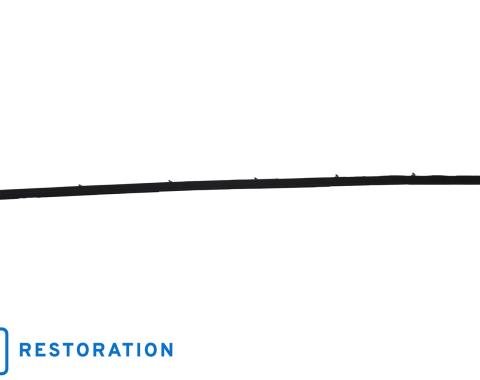 Auto Pro USA 1984-1990 Chevrolet Corvette Door Trim Molding, Right, OE Number 14043098 BMP1008R