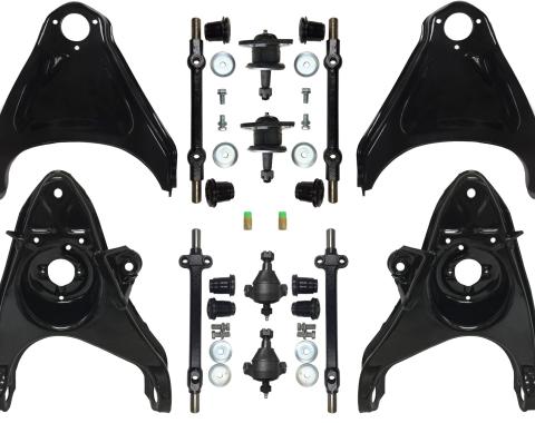 Auto Pro USA 1963-1982 Chevrolet Corvette Poly Control Arm Bushing Kit, Upper/Lower CA.CORV.POLY
