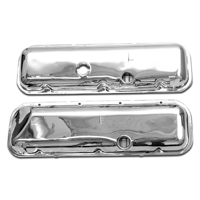 Corvette Valve Covers, Big Block Chrome Replacement, 1965-1974