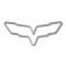 American Car Craft 2005-2013 C6 Corvette Convertible only - Waterfall Trim Ring for Emblem, Polished Stainless Steel 041032