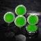 American Car Craft 1997-2013 C5/C6 Corvette - Engine Fluid Cap Covers 15 Vinyl Colors 5Pc Auto Trans, Choose Color 043084