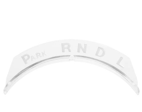 Trim Parts 1959-60 Chevrolet Car/El Camino "Powerglide" Transmission Indicator Face, Each 2068