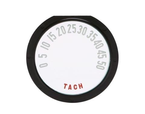 Trim Parts 1953-54 Chevrolet Corvette Tachometer Face W/Numbers, Each 5110
