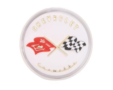 Trim Parts 1953-55 Chevrolet Corvette Horn Button Assembly, Each 5050