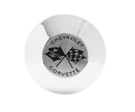 Trim Parts 1956-57 & 1959-62 Chevrolet Corvette Black Horn Button, Each 5067