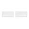 Trim Parts 1968 Chevrolet Corvette Back Up Light Lens, Pair A5785