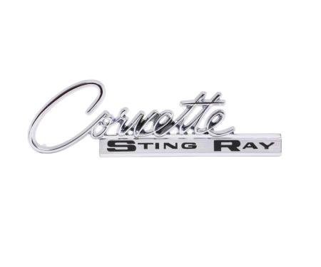 Trim Parts 1964-65 Chevrolet Corvette Glove Box Door Emblem Only, Each 5213