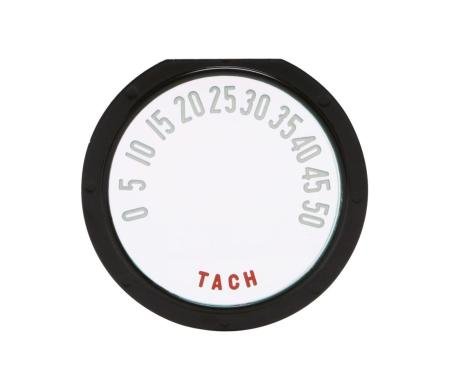 Trim Parts 1953-54 Chevrolet Corvette Tachometer Face W/Numbers, Each 5110