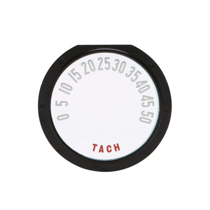 Trim Parts 1953-54 Chevrolet Corvette Tachometer Face W/Numbers, Each 5110