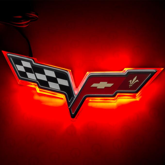 Oracle Lighting Red Illuminated Emblem, Dual Intensity 3098-003