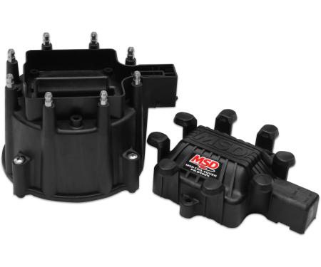MSD Black GM HEI Extreme Output Distributor Cap 84113