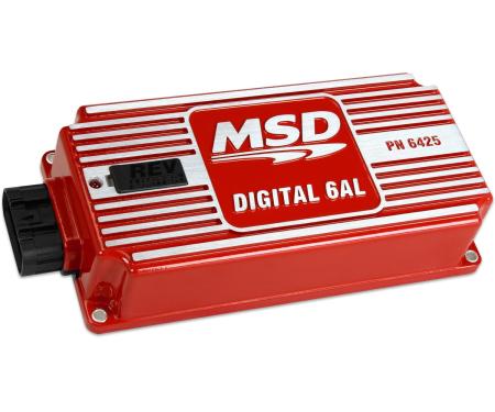 MSD Digital 6AL Ignition Control, Red 6425