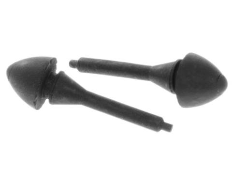 SoffSeal Glove Box Door Bumpers for All 1947-87 Chevy, Pontiac, Oldsmobile, Buick, Pair SS-1069