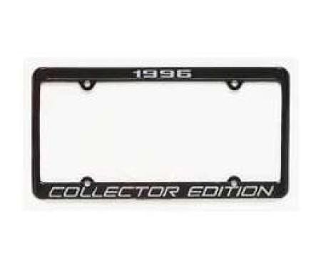 Corvette License Frame, Collector Edition, 1996