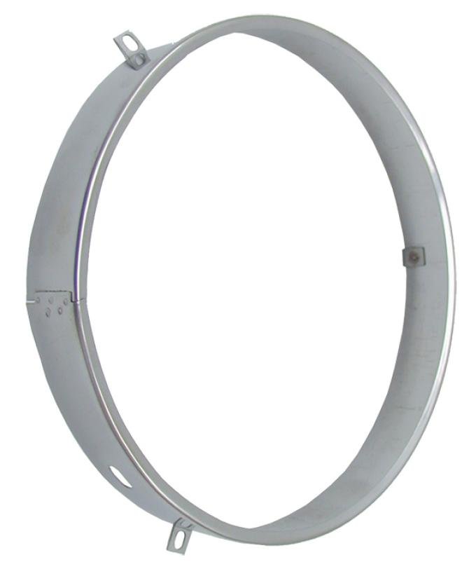 1941-1975 GM Car & Truck Stainless 1" Stainless Steel Headlight Retaining Ring