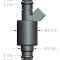 Holley EFI 160 Lb/Hr Performance Fuel Injectors, Set of 8 522-168FM
