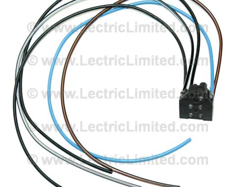 Lectric Limited 1986-1989 Chevrolet Corvette Connector: Power Door Lock Switch VRC8696PS