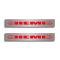Challenger/Charger/Magnum/300 SRT 8 Fuel Rail Covers Polished/Perforated "HEMI" Illuminated 2008-2011 153035F