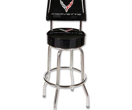 Next Generation Corvette Counter Stool with Back