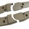 CA 1978-1982 Chevrolet Corvette Seat Hinge Covers 4 Piece Set