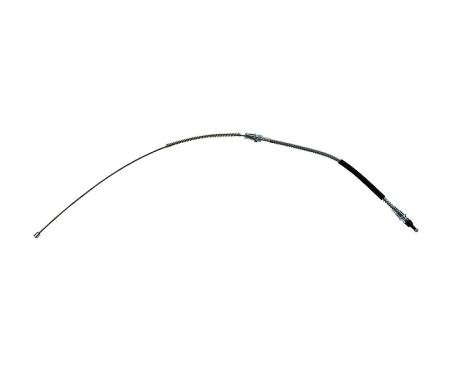 Corvette Park Brake Cable, Rear Left, Drum Brake, 1964-1965