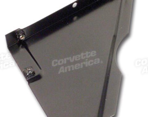 Corvette Outer Splash Shield, Left, ACI, 1963-1967