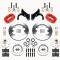 Wilwood Brakes Forged Dynalite Big Brake Front Brake Kit (Hub) 140-12045-R