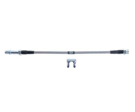 Right Stuff 1953-1982 Chevrolet Corvette, Braided Stainless Steel Front Brake Flex Hoses FHV2S