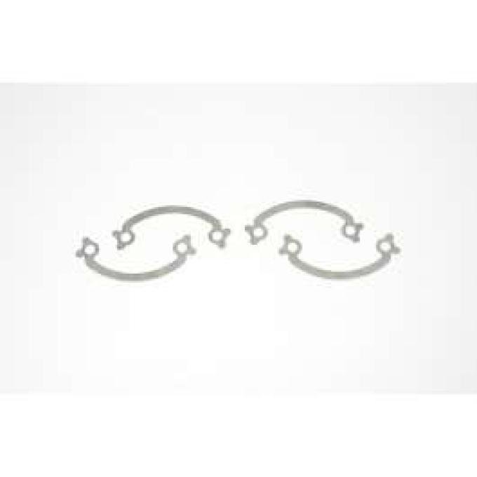 Camaro Exhaust Manifold Bolts French Lock Set, Big Block, Stainless Steel, 1967-1969