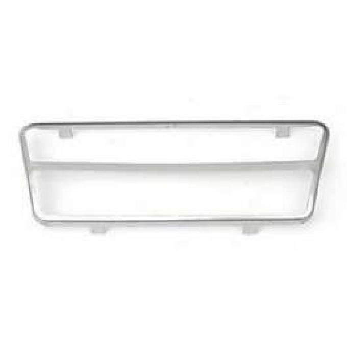 Corvette Brake Pedal Trim, With Automatic Transmission, Stainless Steel, 1968-1979