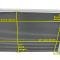 Champion Cooling 1969-1972 Chevrolet Corvette 2 Row All Aluminum Radiator Made With Aircraft Grade Aluminum EC1655