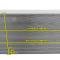 Champion Cooling 1973-1976 Chevrolet Corvette 2 Row All Aluminum Radiator Made With Aircraft Grade Aluminum EC478