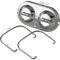 Redline Restomotive® Brake Master Cylinder Cover, Power Or Manual, 5-3/4" x 3", Chrome