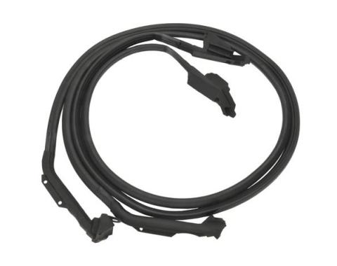 Fairchild Industries 1978-1982 Chevrolet Corvette Door Seal Kit, Latex Ends, Driver side and Passenger side KG3132