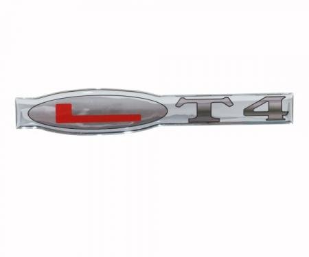 Corvette C4 Domed LT4 Emblem, C5 Z06 Style, 1996