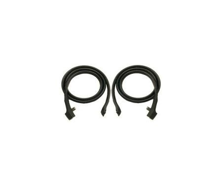 Corvette Weatherstrip, Door Mains Convertible, Import, 1963-1967