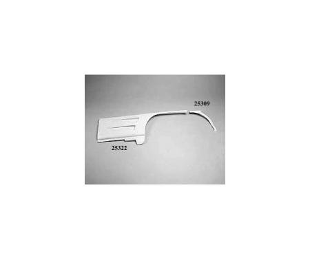 Corvette Front Side Fender Panel, Right, 1963-1964
