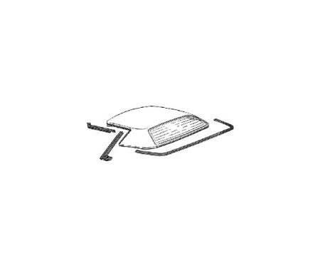 Corvette Hardtop Weatherstrip Kit, 1986-1996
