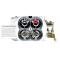 FiTech Fuel Injection 30061 - FiTech Go EFI 2x4 Dual-Quad 625 HP Self-Tuning Fuel Injection Systems