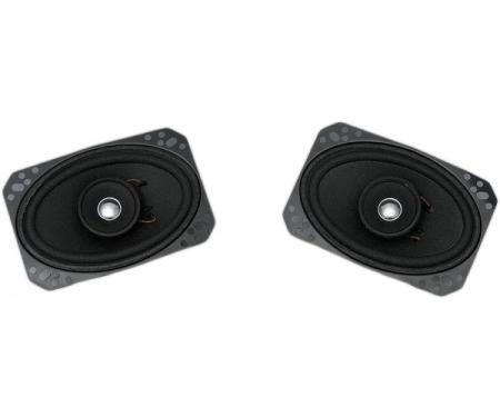 Custom Autosound 1968-1982 Chevrolet Corvette Speakers, Custom In-Dash Or Kick Panel