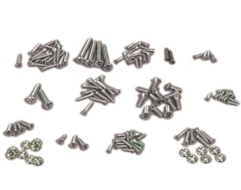 Redline Restomotive® 1964 Chevrolet Corvette Interior Screw / Fastener Kit