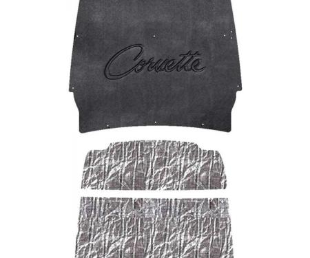 Quiet Ride Hood Cover and Insulation Kit, AcoustiHOOD| 25-12581 Corvette 1956-1957