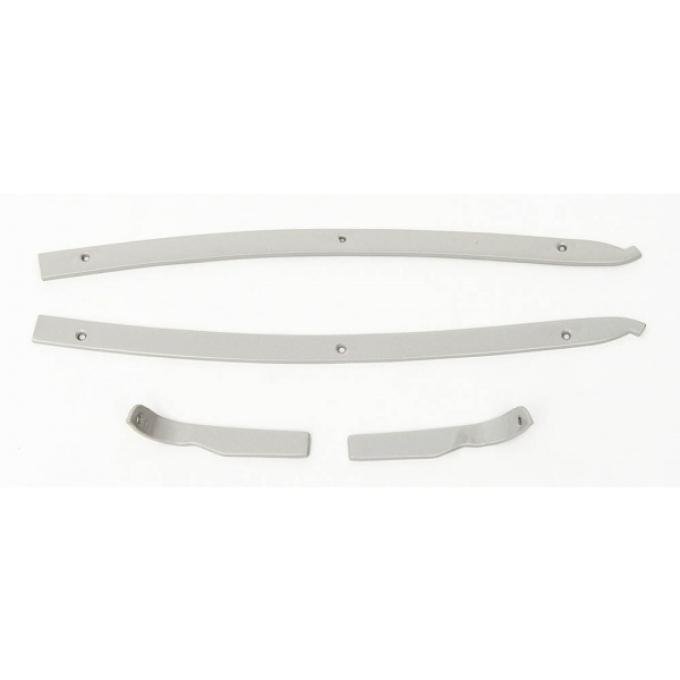 Corvette Quarter Trim Panel Molding, Convertible, 1968-1969