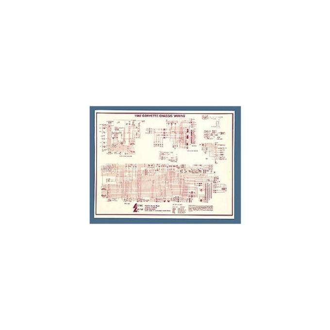 Lectric Limited Wiring Diagram, Laminated| Corvette 1955-1982