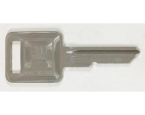 Corvette Key Blank, Square J (70,74,78,82),