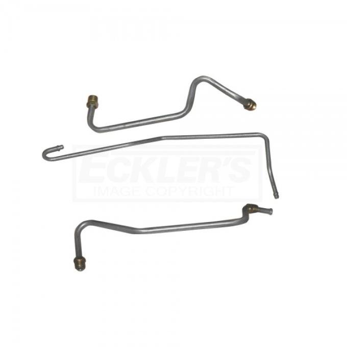 Corvette Fuel Pump Lines To Carburetor, 400 Or 435 HP, Five Line, Two Block 1968-1969
